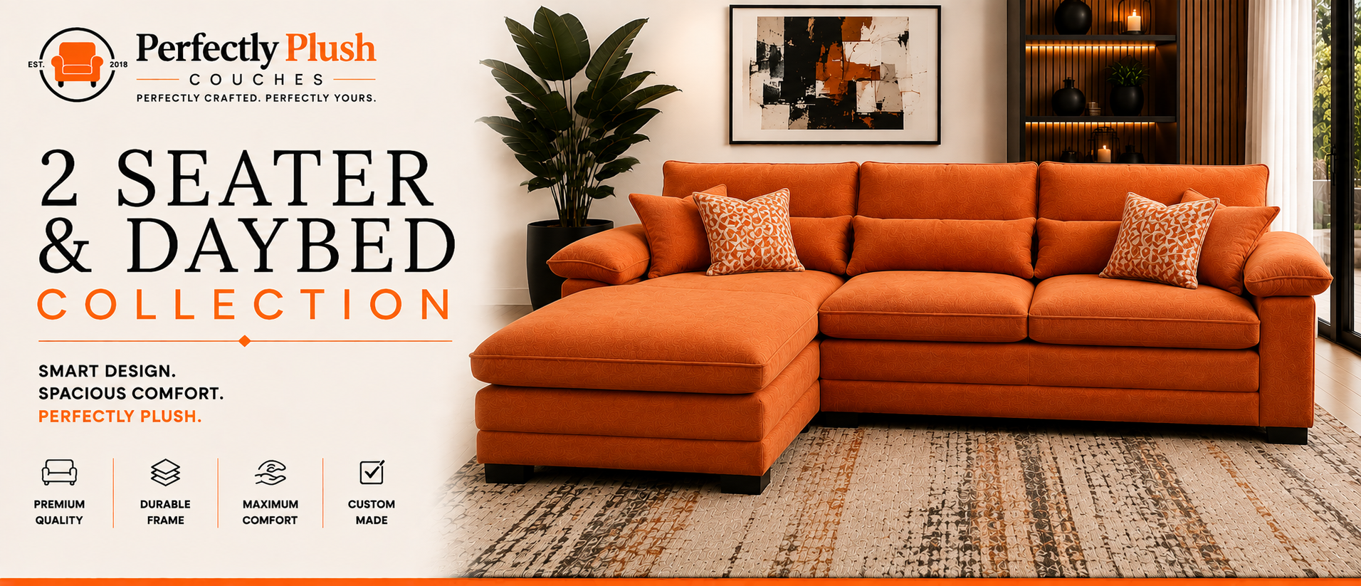 2 Seater With Daybed